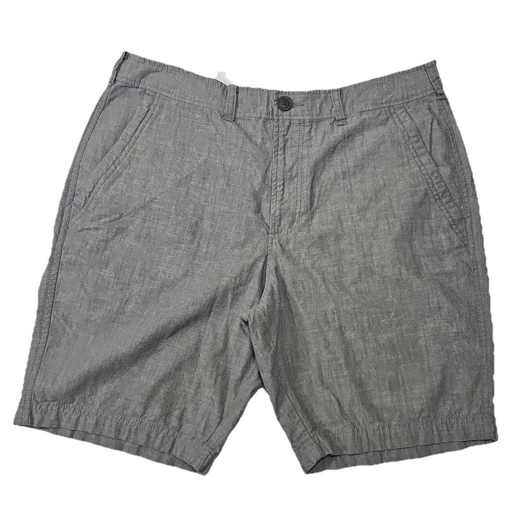 Abercrombie & Fitch Men's Cotton Blend Gray Preppy Shorts, Size 36